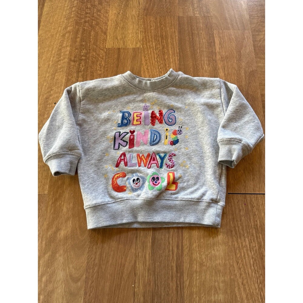Cotton ON I scream Colour Being Kind is always cool sweatshirt